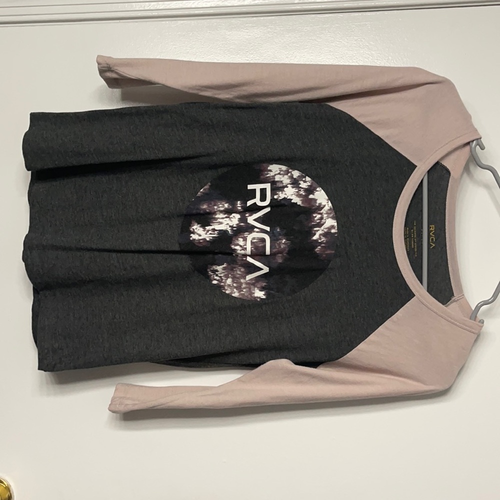 RVCA three quarter sleeve shirt